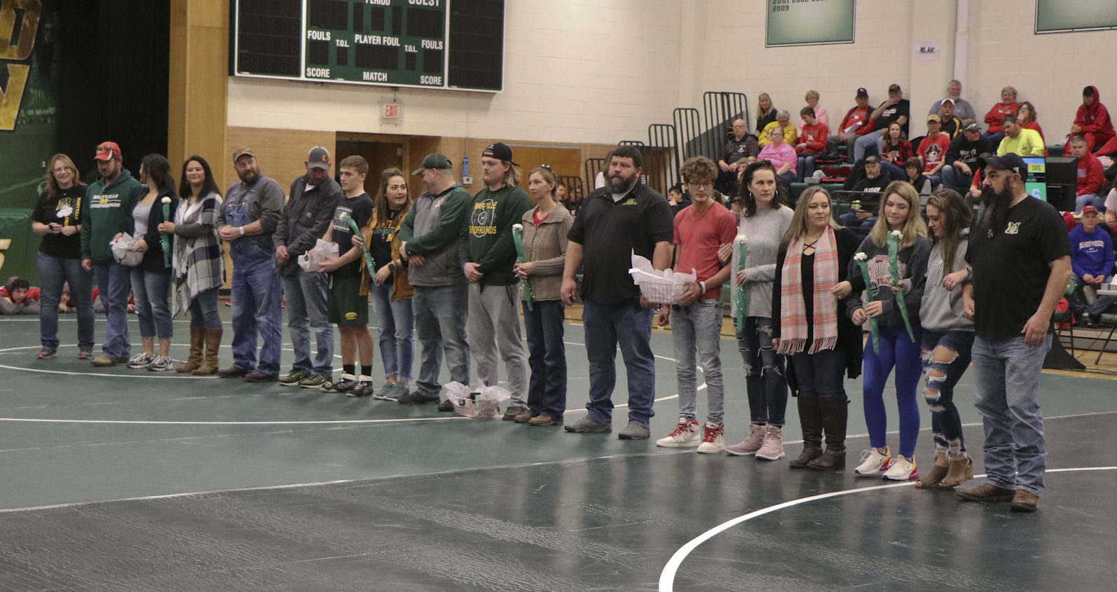Senior wrestlers